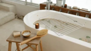 Cleaning Oven racks with bathtub