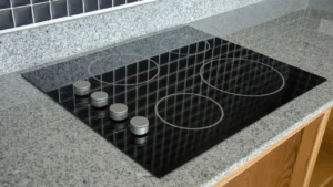 how to clean electric stove top