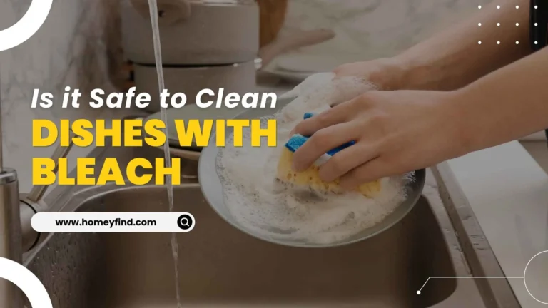 Safe to Clean Dishes with Bleach