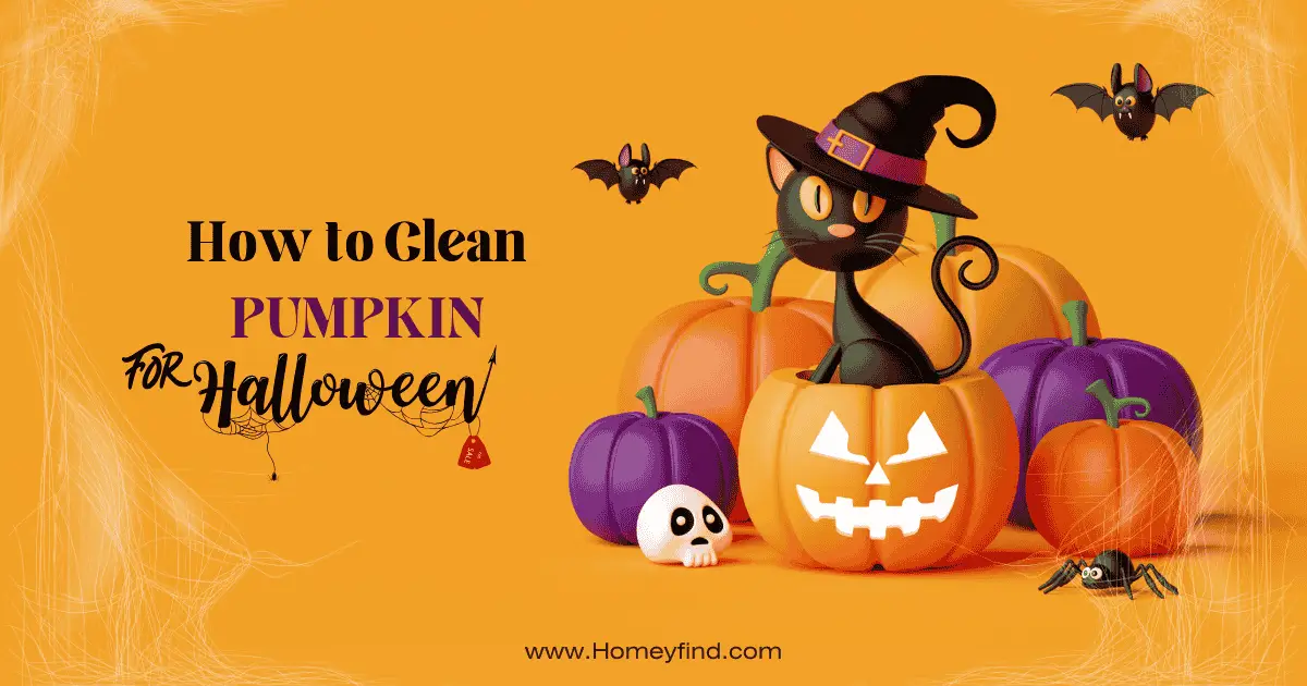 How to Clean Pumpkin for halloween