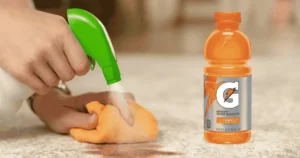 How to Remove Orange Gatorade Stains from Carpet